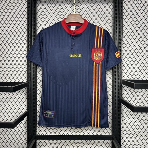 Camiseta Visitante España 1996 - Equipación Retro