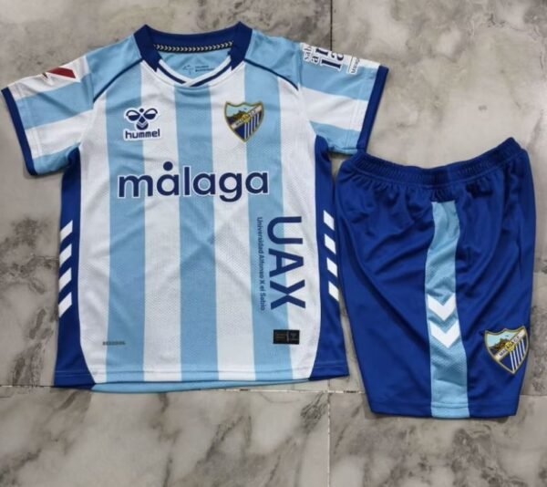 Conjunto Local Infantil Málaga CF 25/26 - Primera Equipación