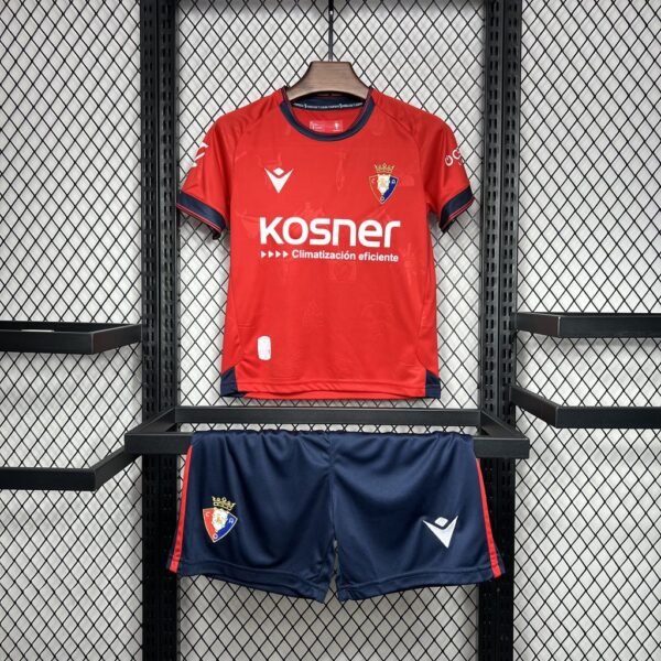 Conjunto Local Infantil Osasuna 24/25 - Primera Equipación