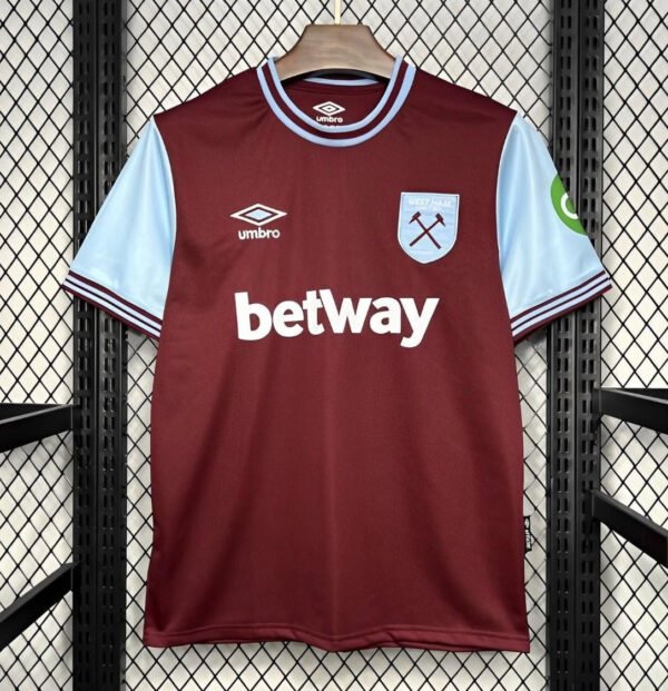 Camiseta Local West Ham United 24/25 - Primera Equipación