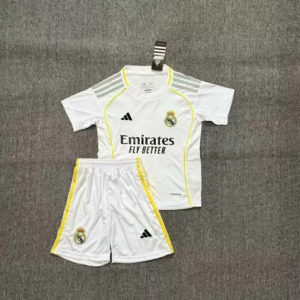 Camiseta Infantil Real Madrid 25/26 - Primera Equipación