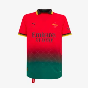 Camiseta Milan x Off-White 24/25 - Edición Especial Roja