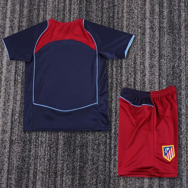 Conjunto Infantil Retro Atlético de Madrid 04/05 - Segunda Equipación - Imagen 2