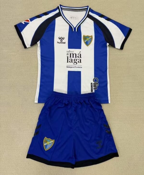 Conjunto Infantil Málaga CF 25/26 - Primera Equipación