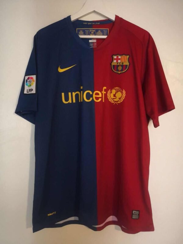 Camiseta Retro FC Barcelona 08/09 - Primera Equipación