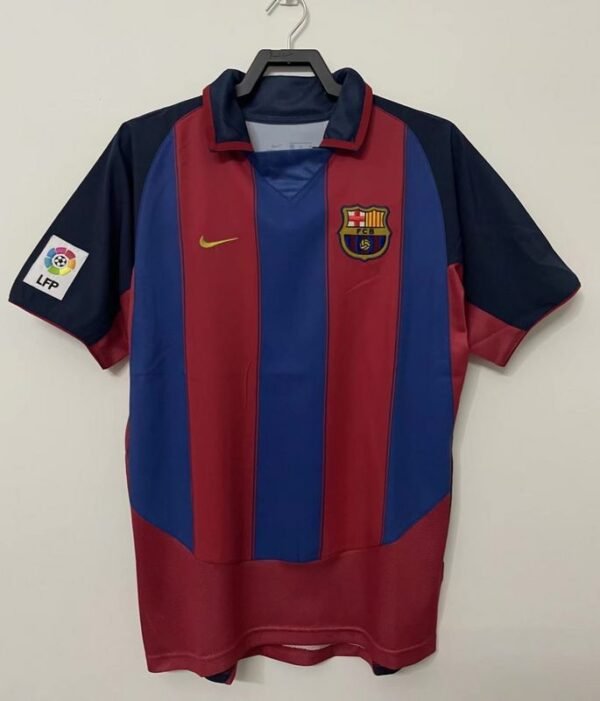 Camiseta Retro FC Barcelona 03/04 - Primera Equipación