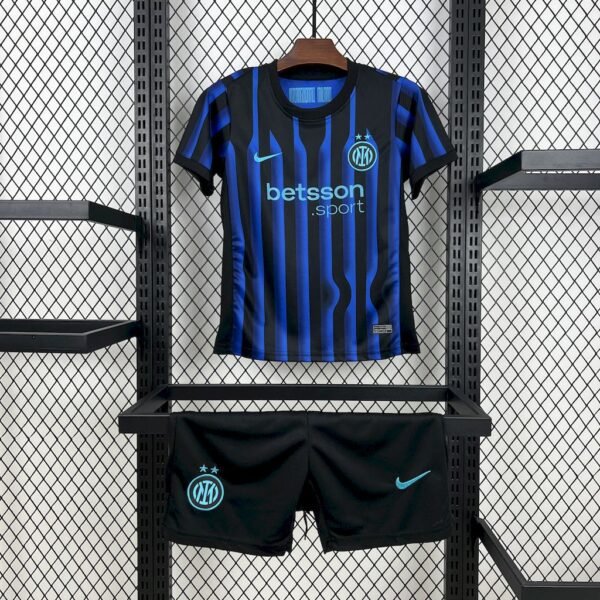 Conjunto Infantil Inter de Milán 25/26 - Primera Equipación