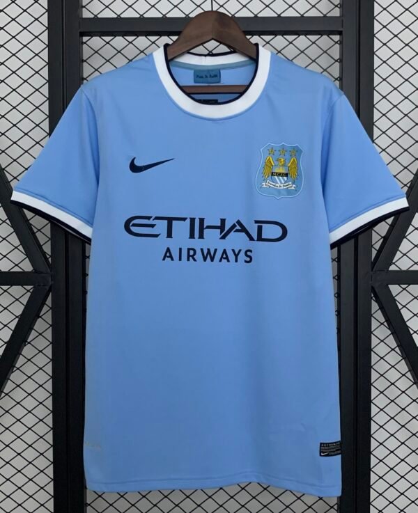 Camiseta Retro Manchester City 13/14 - Primera Equipación