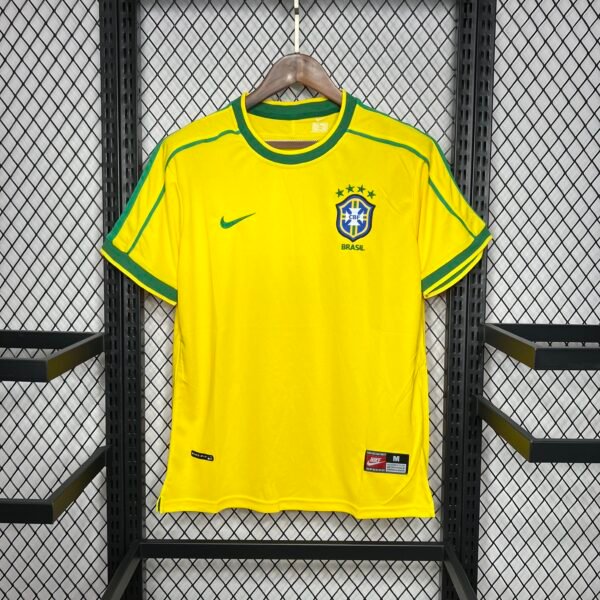 Camiseta Retro Brasil 98 - Primera Equipación
