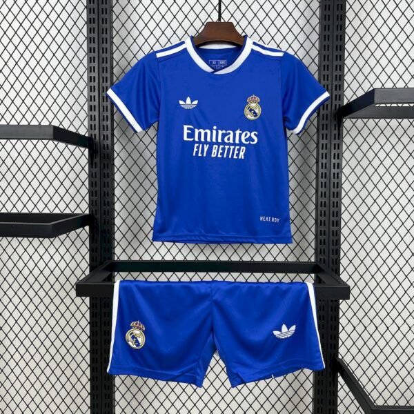 Conjunto Infantil Real Madrid 25/26 - Tercera Equipación