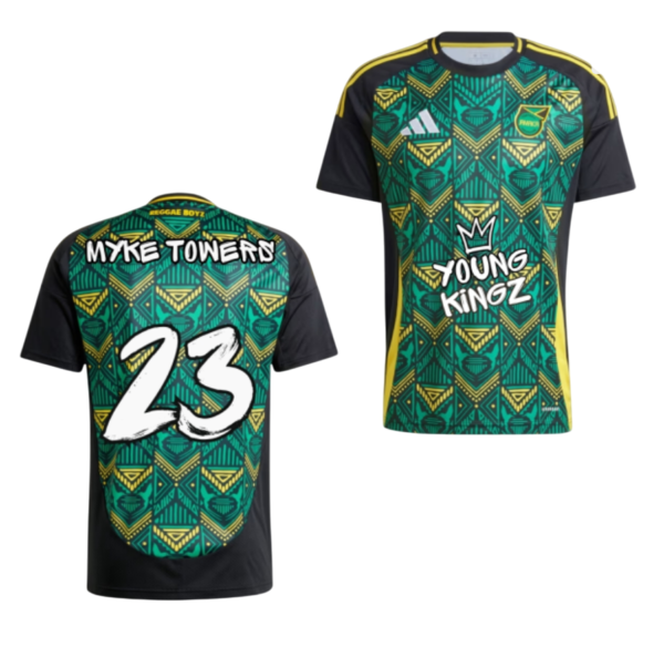 Camiseta Edición Especial Jamaica x Myke Towers – Segunda Equipación