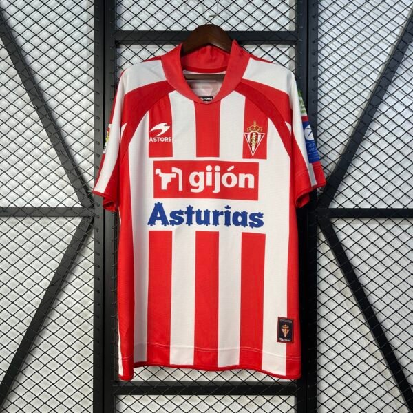 Camiseta Retro Sporting de Gijón 08/09 - Primera Equipación