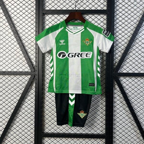 Conjunto Infantil Real Betis 25/26 - Primera Equipación