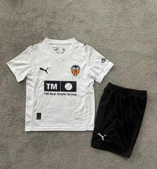 Conjunto Infantil Valencia CF 25/26 - Primera Equipación