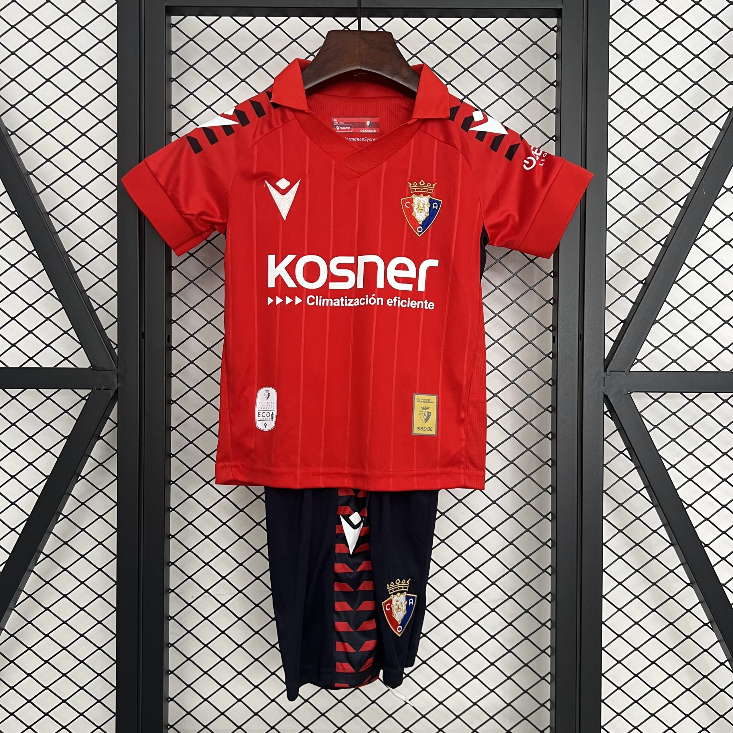 Conjunto Infantil CA Osasuna 25/26 - Primera Equipación