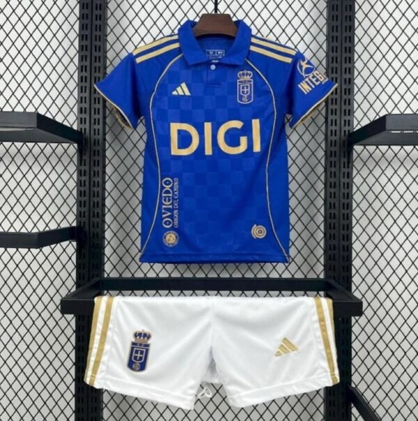 Conjunto Infantil Real Oviedo 25/26 - Primera Equipación
